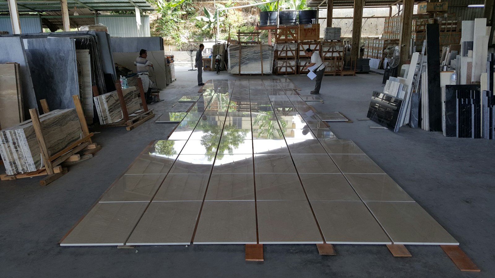 Eymolan sintered stone manufacturing base in Shuozhou, Shanxi